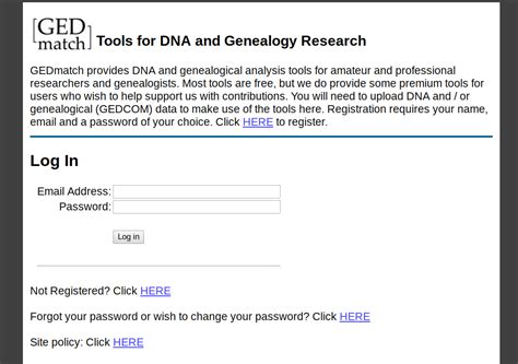 geneanet login|gedmatch login.